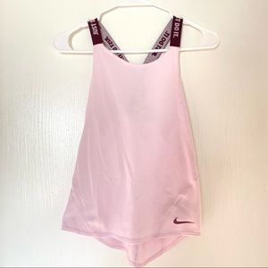 Nike Pink Workout Tank Top